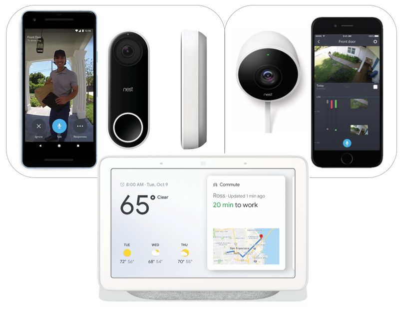 Buy Smart Home Complete Max - Doorbell, 2 Outdoor Cameras, Google 